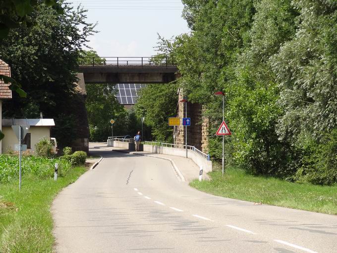 Bahnunterfhrung an der Biengener Strae