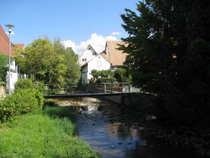 Mhlin Ehrenkirchen: Mhlinbrcke Gerbergasse