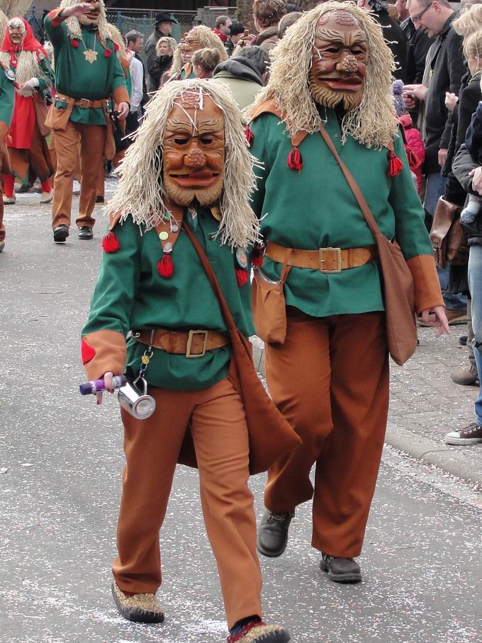 Narrenumzug in Waldkirch-Buchholz 2017