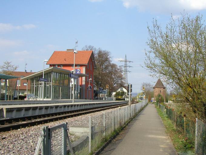 Kaiserstuhlbahn Bahnhof Eichstetten