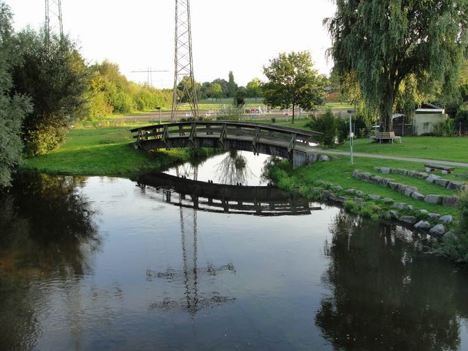 Mhlbach Eichstetten: Holzbrcke