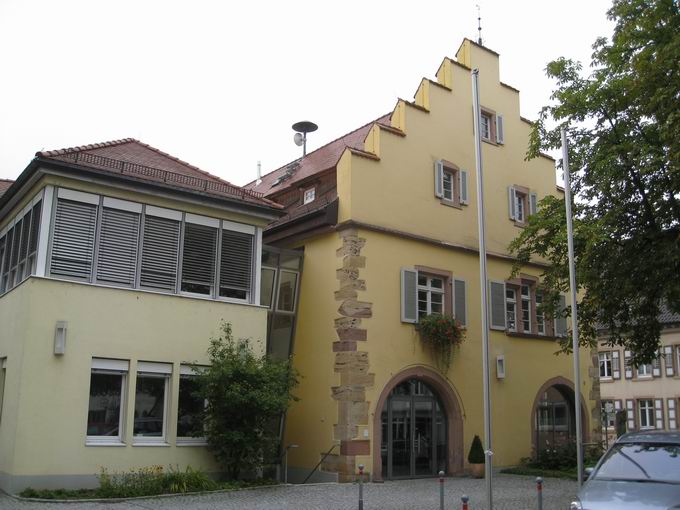 Rathaus Eichstetten: Ostansicht