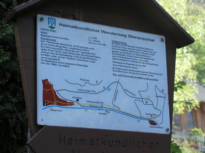 Heimatkundlicher Wanderweg Oberprechtal