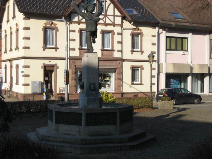 Schuttigbrunnen (Narrenbrunnen) Elzach