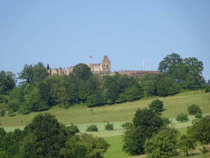 Sdwestansicht der Emmendinger Hochburg