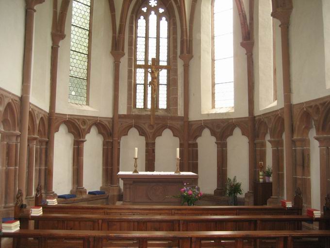 Innenraum Klosterkapelle Tennenbach