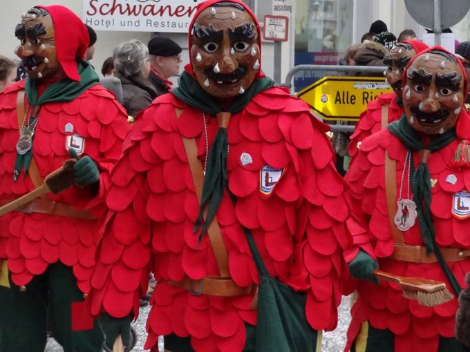 Fasnetsumzug Gundelfingen 2016