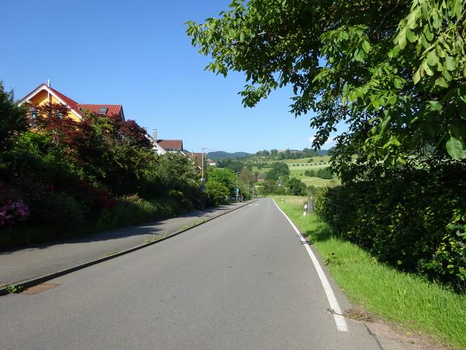 Panoramastrae in Windenreute