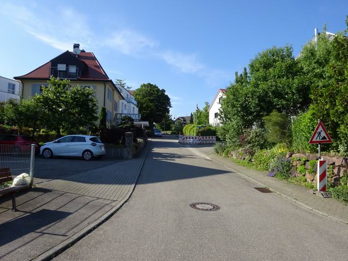 Panoramastrae Windenreute: Blick zum Schneckenberg
