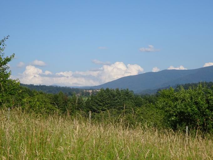 Weiherberg Windenreute: Blick Hochburg