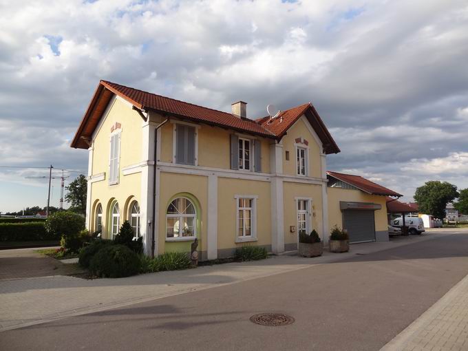 Bahnhof Knigschaffhausen: Sdansicht