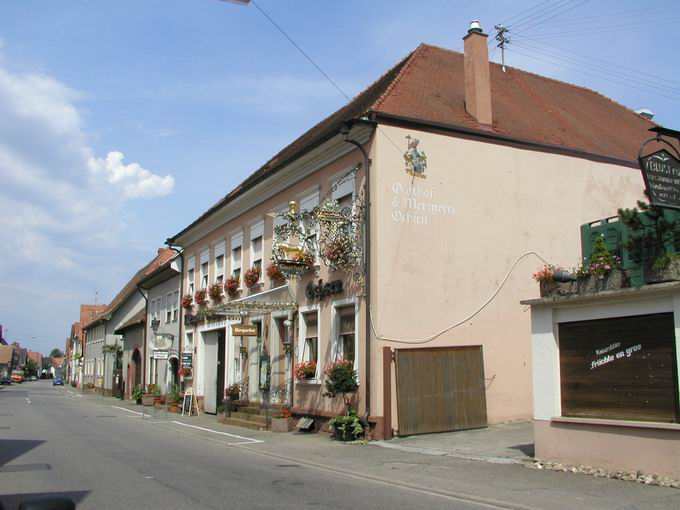 Gasthaus Metzgerei Ochsen Königschaffhausen