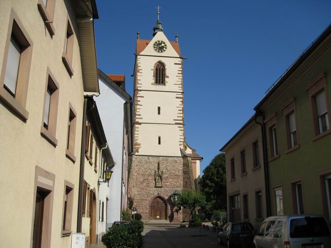 Kirche St. Peter Endingen: Kirchturm