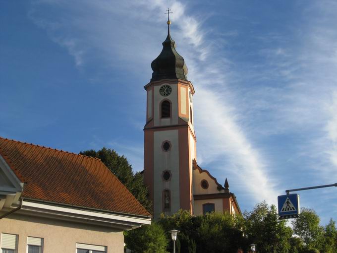 Kirchturm Kirche St. Nikolaus Altdorf
