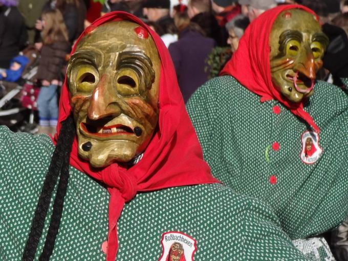 Maske Rossbachhexen Altdorf