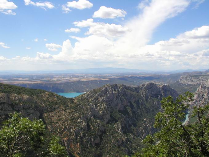 Cirque de Vaumale: Blick Lac de Sainte-Croix