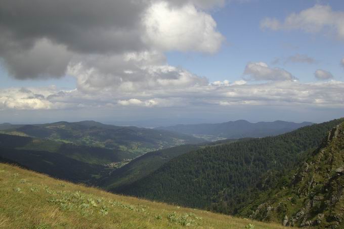 Ostblick Hohneck Vogesen