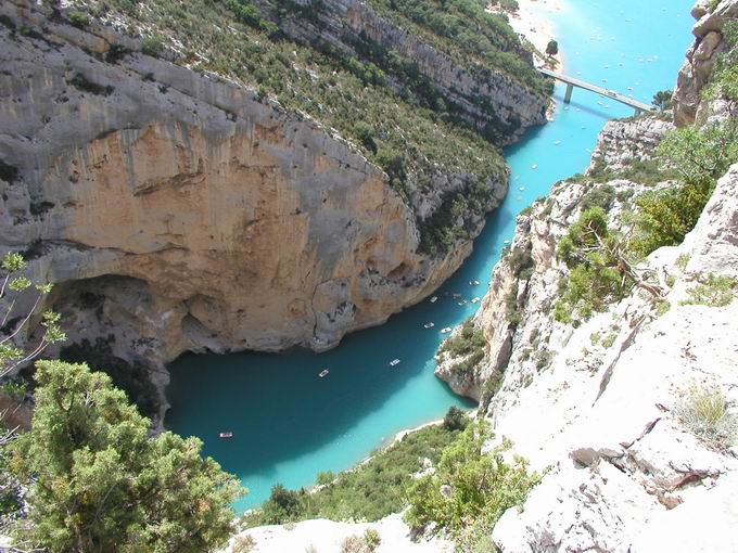 Lac de Sainte-Croix: Zugang Verdonschlucht