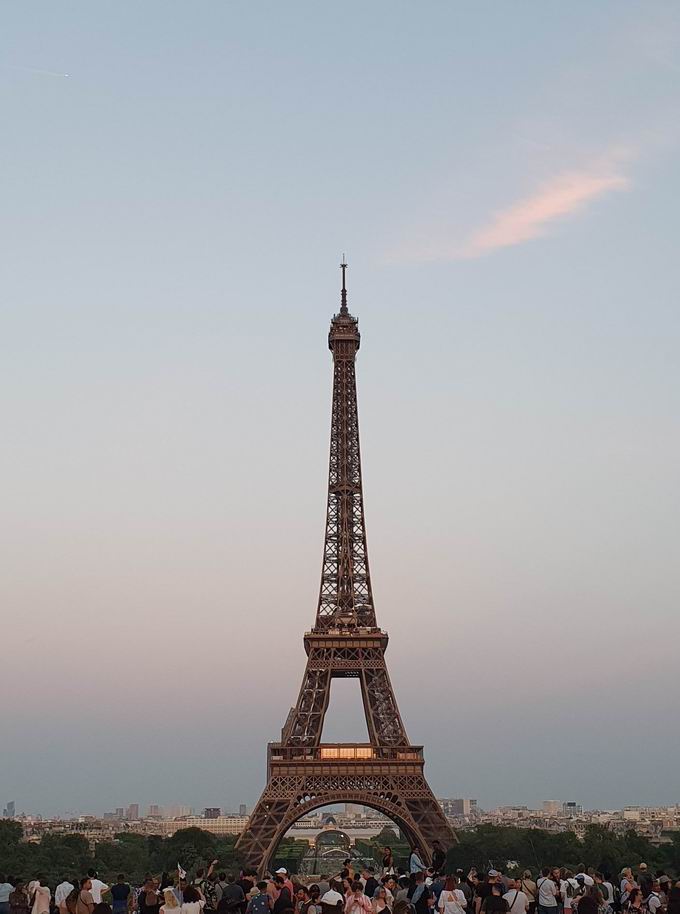 Trocadéro und eiffelturm Trocadéro und eiffelturm