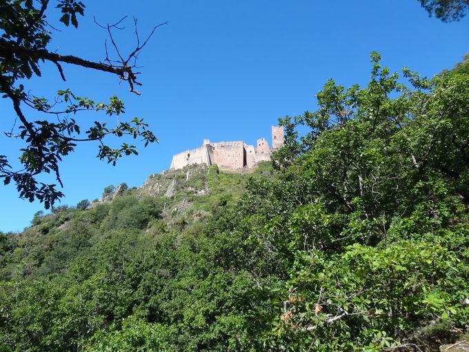 Hagelpfad Ribeauvill: Blick Ulrichsburg