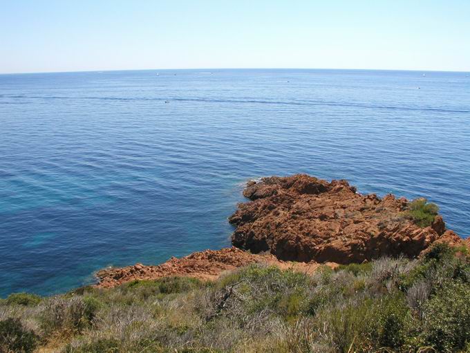 Agay: Mittelmeer