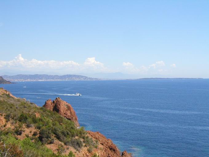 Anthor: Pic du Cap Roux Blick le Sainte-Marguerite