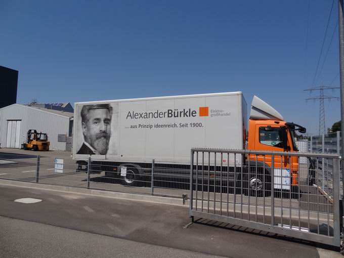 Alexander Bürkle Elektrogroßhandel LKW