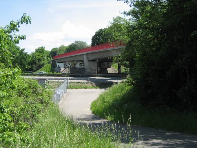 Autobahn-Anschlussstelle Freiburg-Sd: Brcke