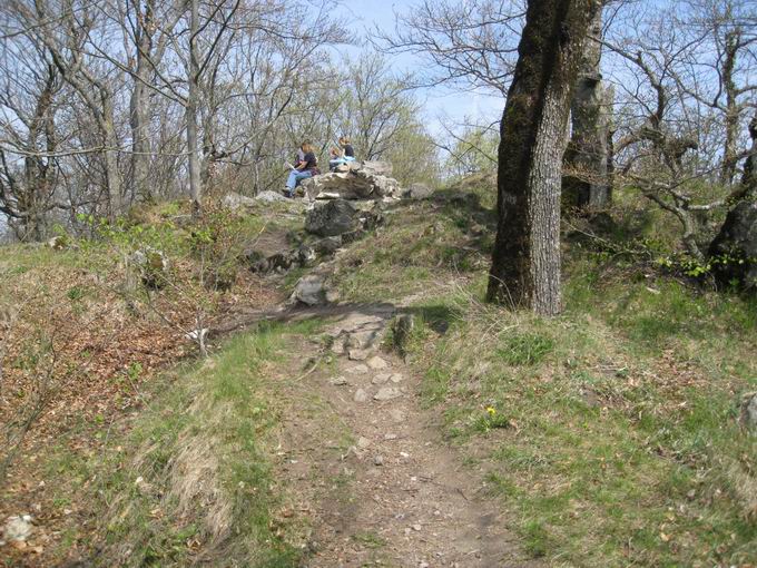 Burg Kybfelsen: Hinterburg