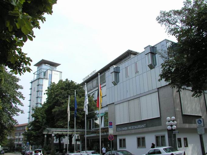 Colombihotel in der Freiburger Altstadt