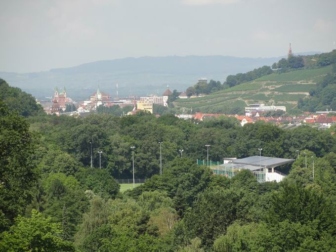 Eichberg Littenweiler: Blick Altstadt