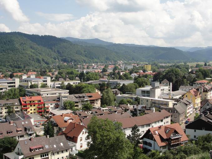 Eichberg Littenweiler: Blick Ebnet