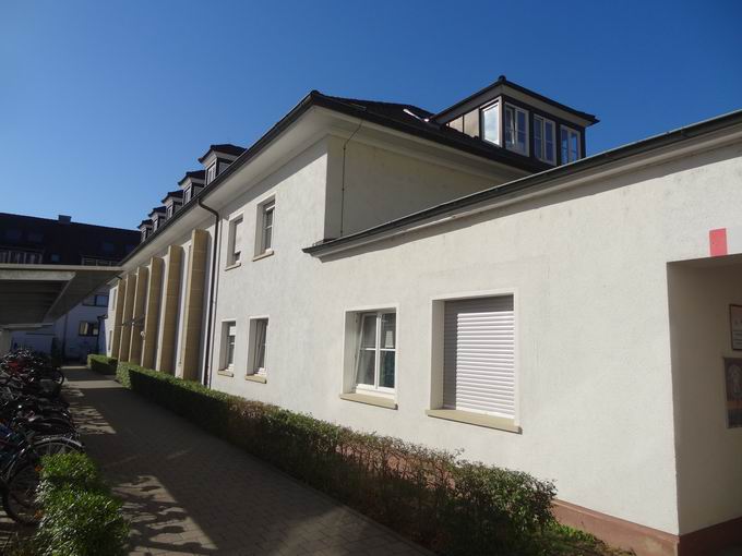 Turnhalle beim Freiburger Eisenbahner-Waisenhort