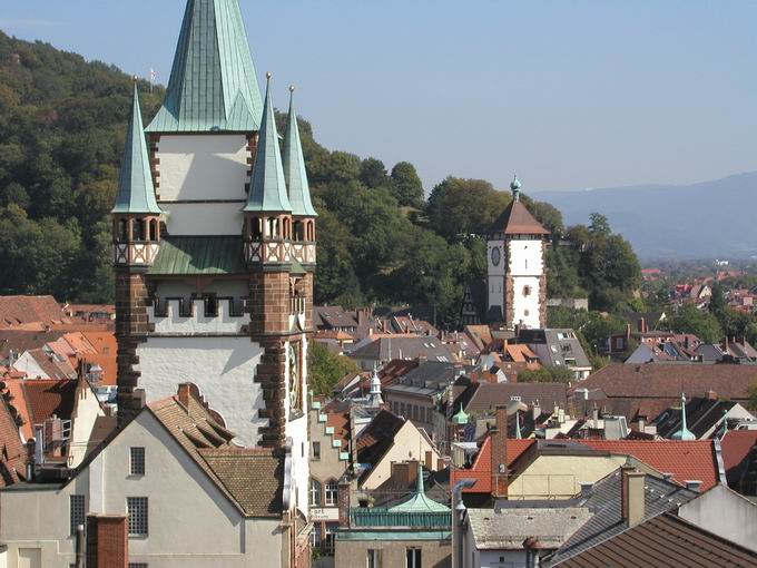 Freiburg im Breisgau Altstadtdcher