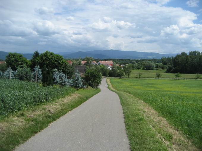 Freiburg Hochdorf: Westansicht