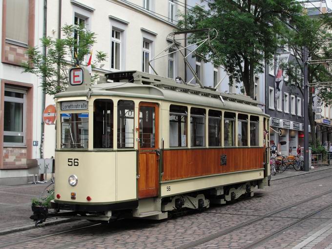 Freunde der Freiburger Straenbahn: Triebwagen 56
