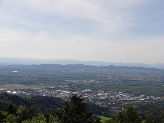 Friedrichsturm Blick Kaiserstuhl