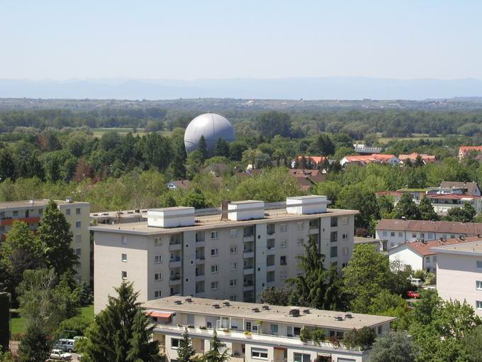 Gaskugel Freiburg & Tuniberg