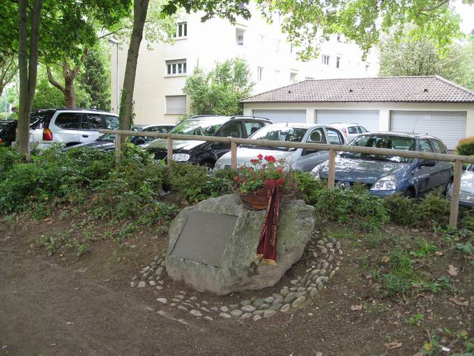 Gedenkstein Hildaspielplatz