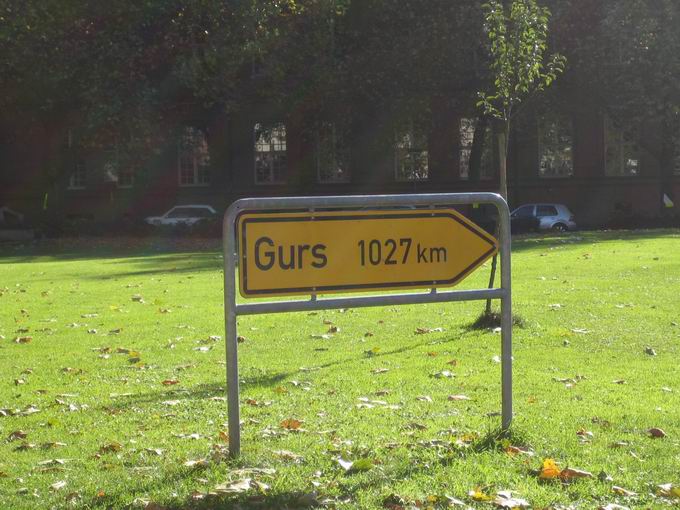 Gurs-Schild Freiburg