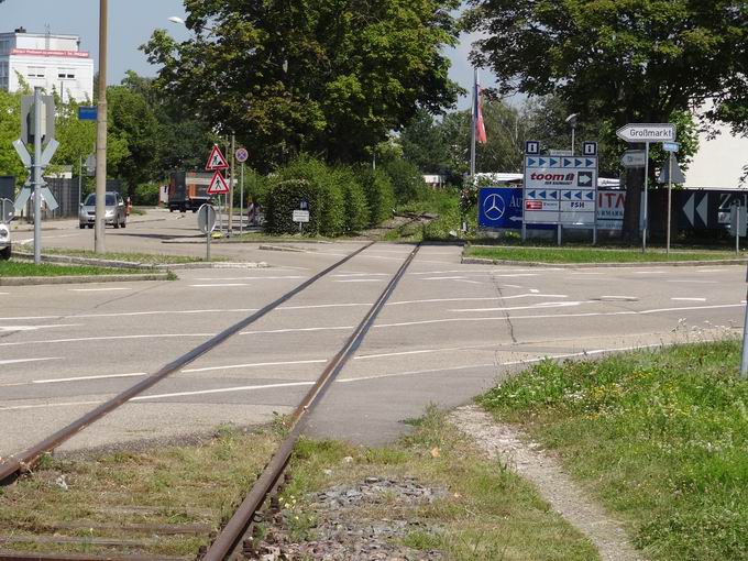 Bahnbergang Hans-Bunte-Strae