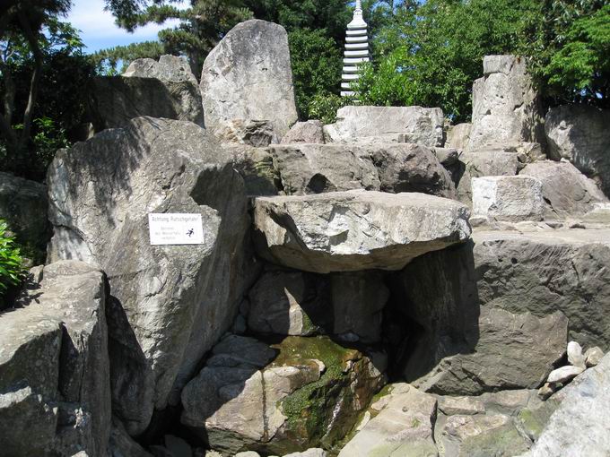 Felssteine Japanischer Garten