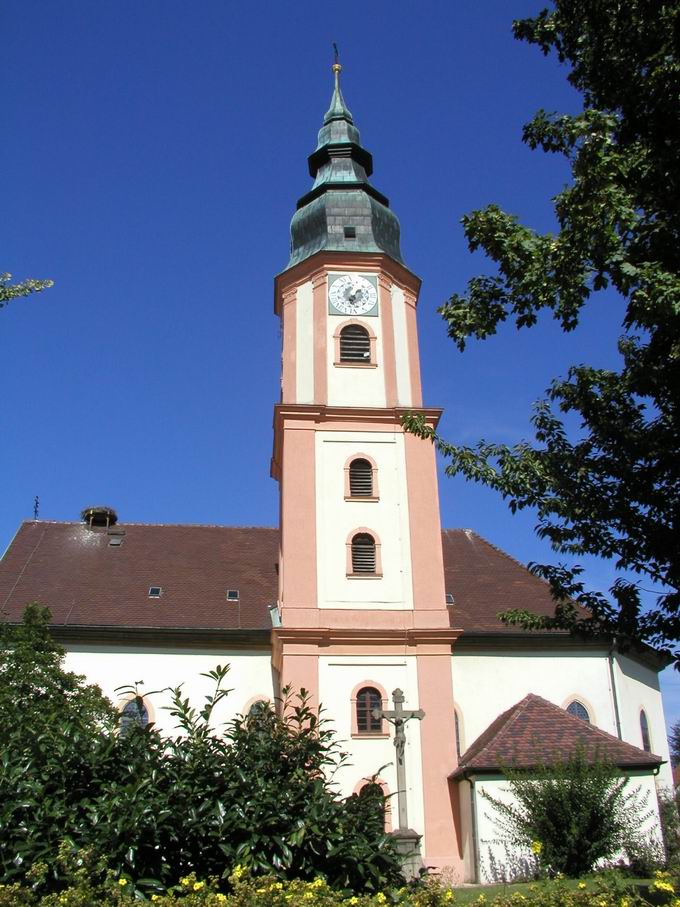 Kirche St. Martin Hochdorf: Kirchturm