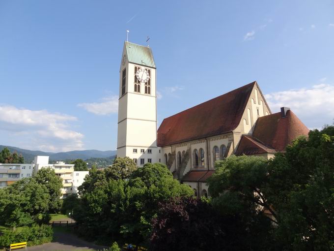 Kirche St. Michael Haslach: Nordansicht