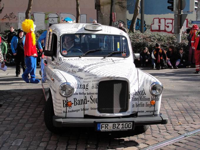 Umzug Freiburg Fasnetmendig 2012  