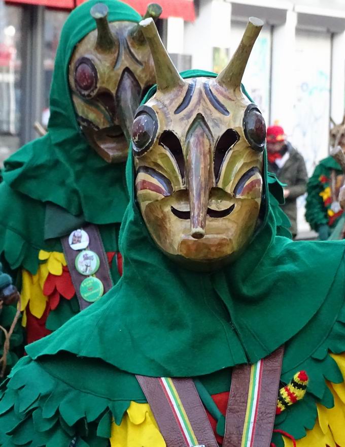 Reblauszunft Freiburg St. Georgen: Maske