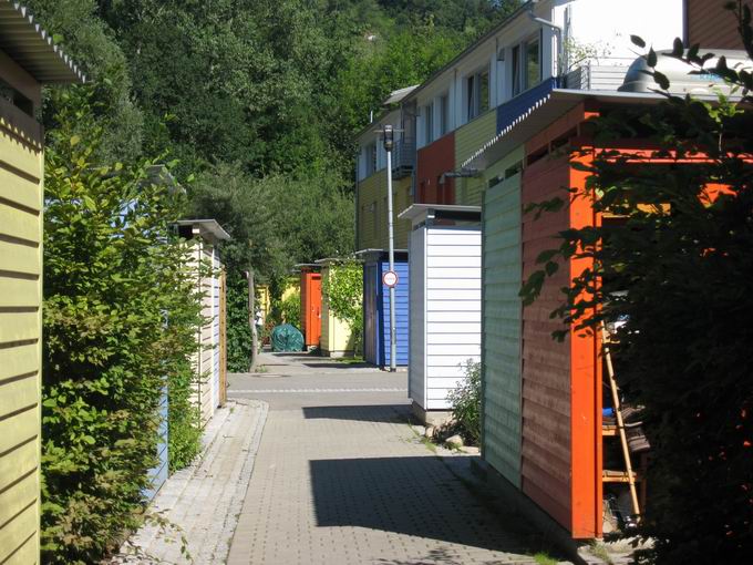 Durchgang Rosa-Luxemburg-Straße Freiburg
