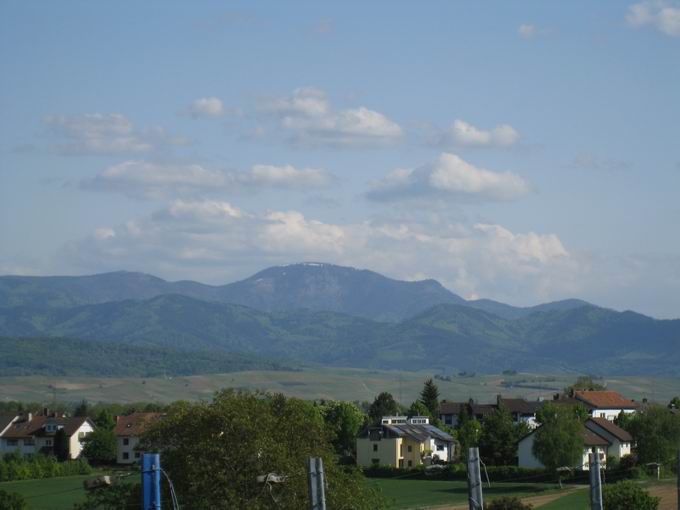 Rstlinberg: Blick Belchen