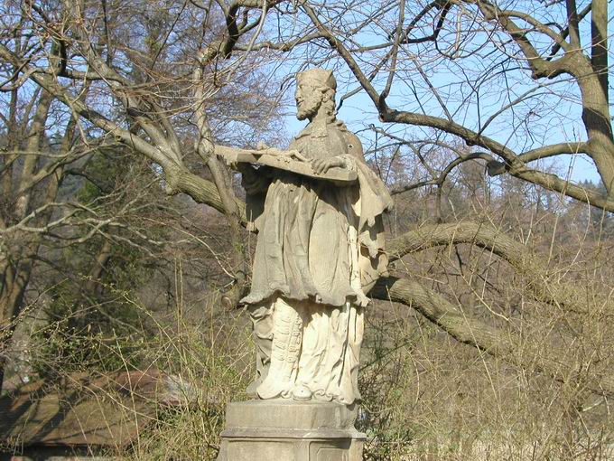 Nepomukfigur Sandfangbrücke Freiburg