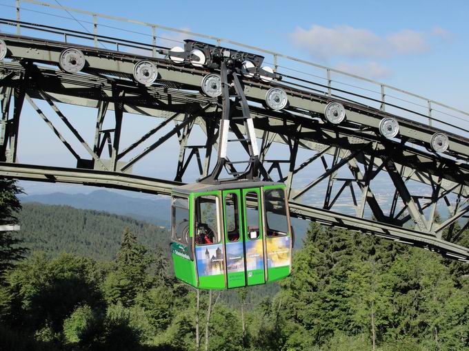 Schauinslandbahn Kabine